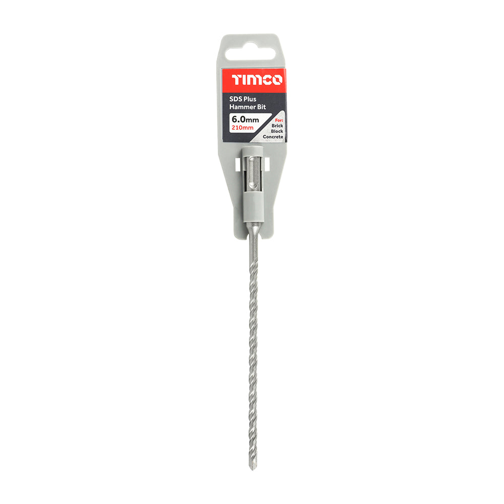 SDS Plus Hammer Bit 6.0 x 210 - Dynamite Hardware