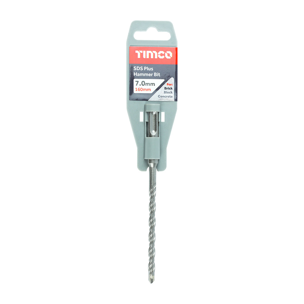 SDS Plus Hammer Bit 7.0 x 160 - Dynamite Hardware