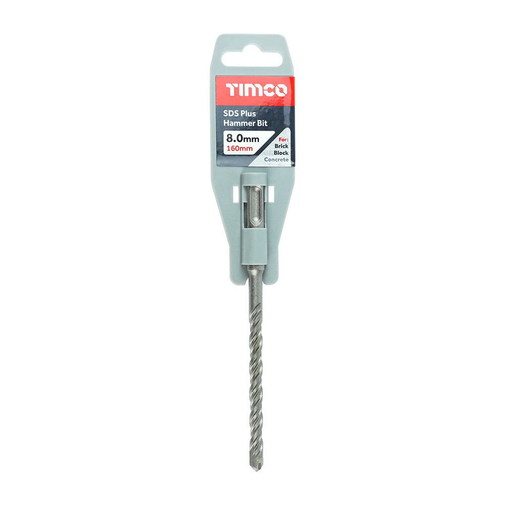 SDS Plus Hammer Bit 8.0 x 160 - Dynamite Hardware