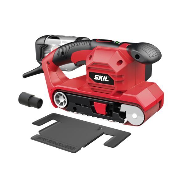 SKIL 7615AB Beltsander 710W + 1 sanding belt + equalizer frame + vac. adapter