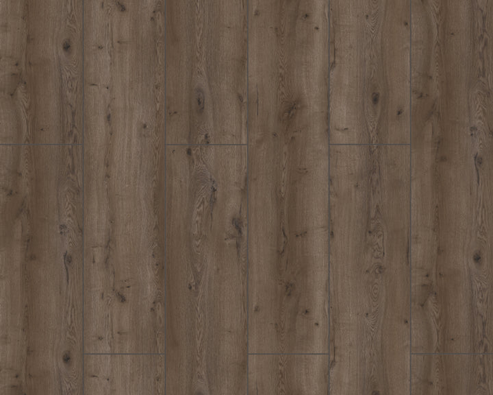 Smoked Oak Brown Aqua 8mm AC5 Laminate Flooring