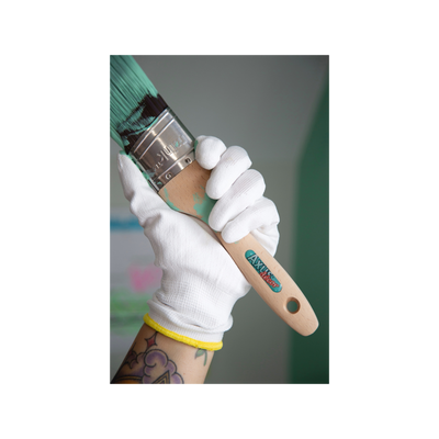 Axus Decor - Painter's Gloves Medium,Blue Series (Pack Of 3)