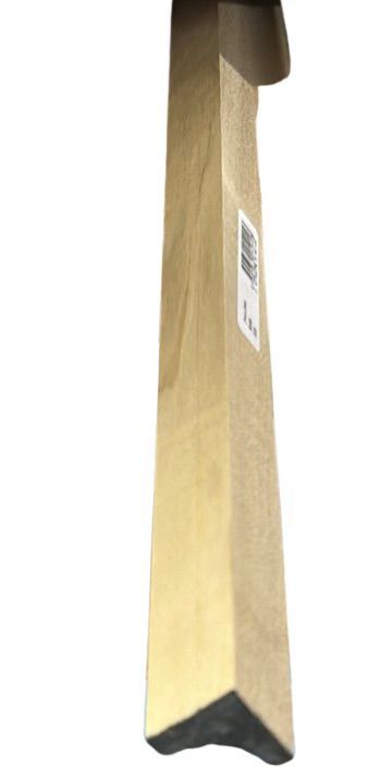 21mm x 21mm Scotia - White wood CODE J