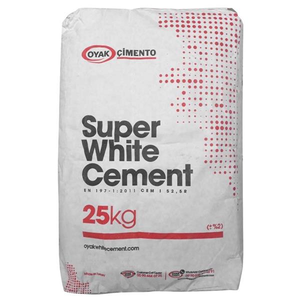White Cement Bag 25kg Bag - Dynamite Hardware