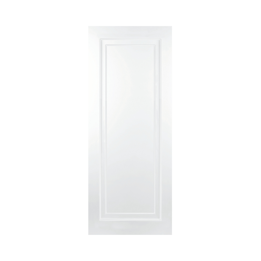 SEADEC Woodford 1 Panel Shaker Double Hip White Primed (42MM) - DOOR Dynamite Hardware
