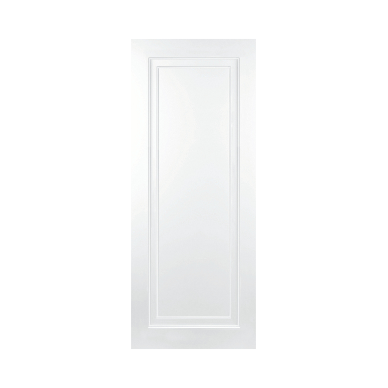 SEADEC Woodford 1 Panel Shaker Double Hip White Primed (42MM) - DOOR Dynamite Hardware