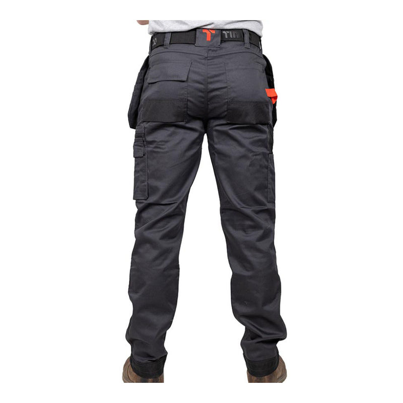 Workman Trousers - Grey/Black