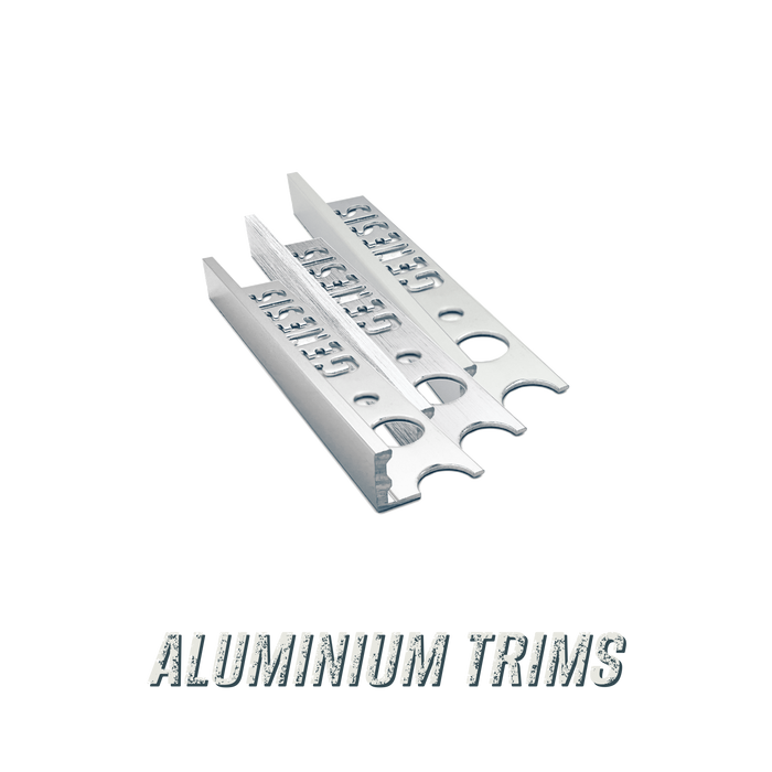 Aluminium Tile Trims menu tile