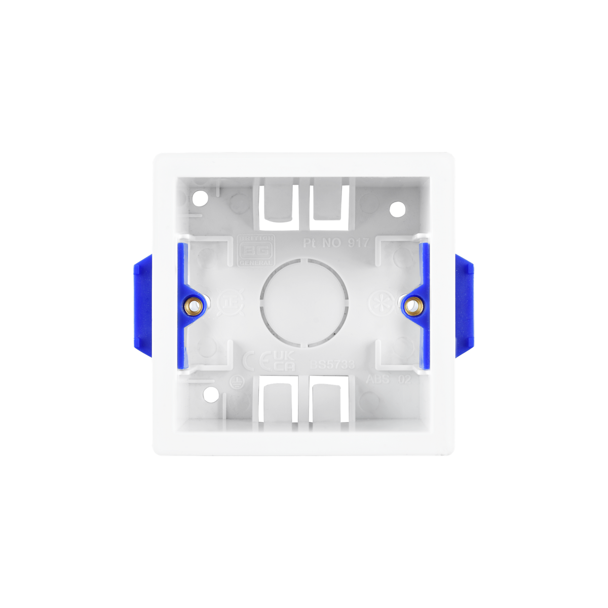 Dry Lining Box 1 Gang 47mm – BG 917-01 front view