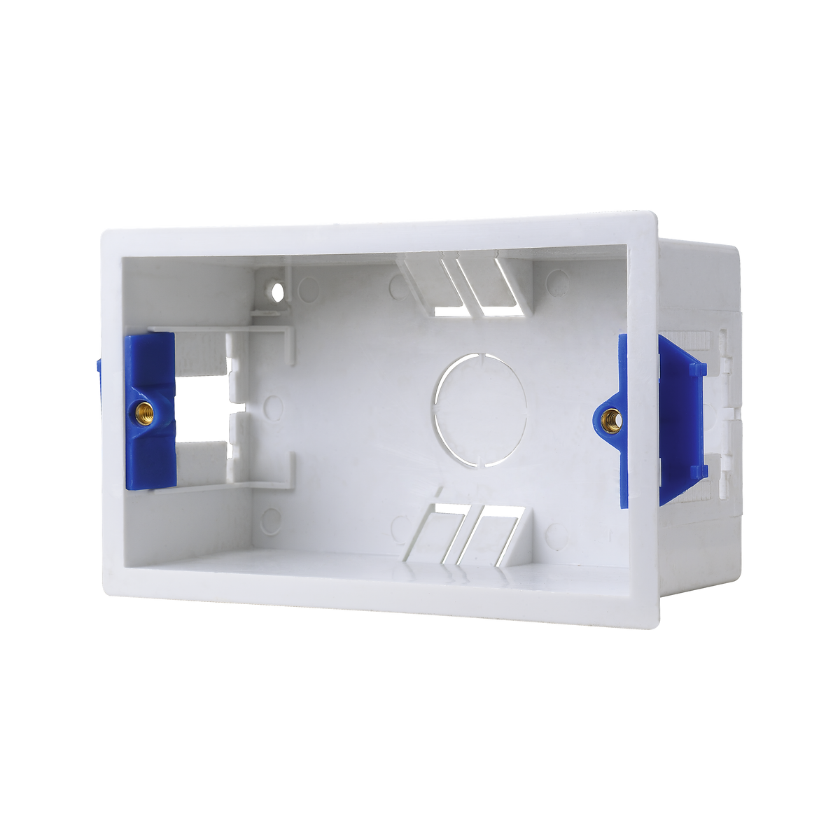 Dry Lining Box 2 Gang 47mm – BG 918-01 angled view