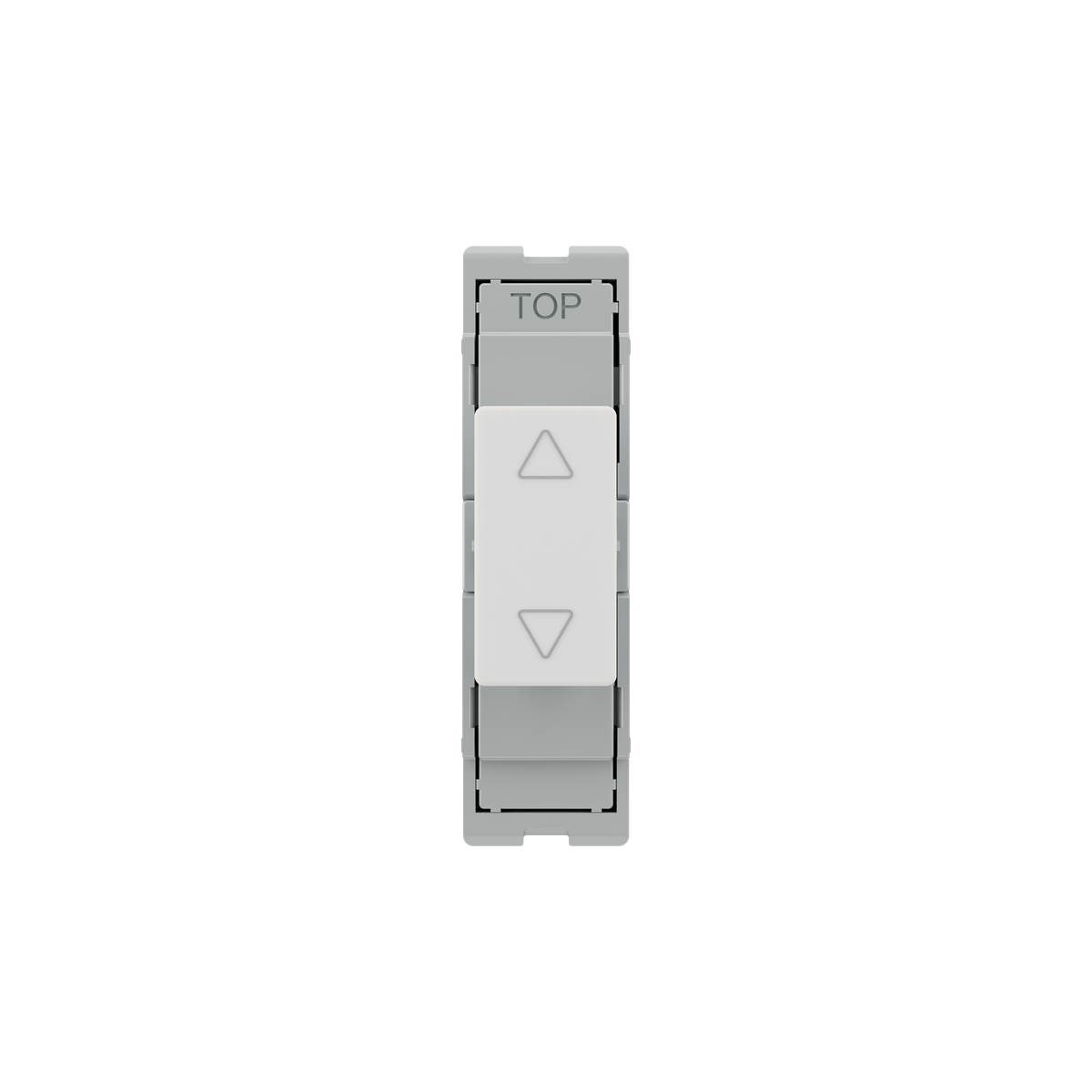 Secondary Touch Dimmer Switch Module – White – BG MTDS-01 front view
