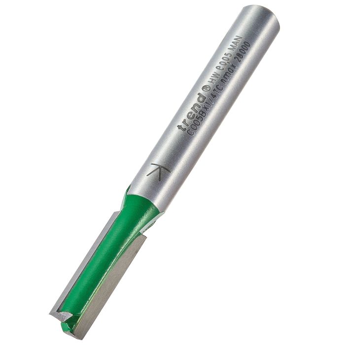 TREND - C005BX1/4TC - Two Flute Cutter 6.0mm diameter