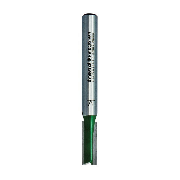 TREND - C005X1/4TC - Two Flute Cutter 6mm diameter