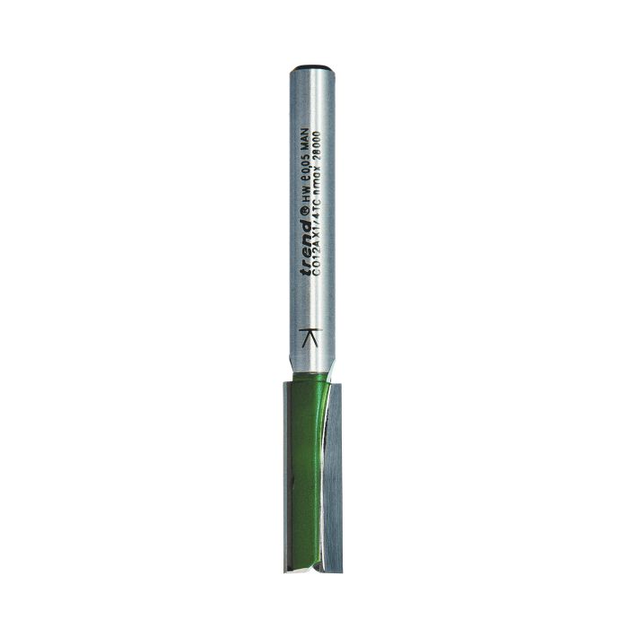 TREND - C012AX1/4TC - Two Flute Cutter 8.0mm diameter
