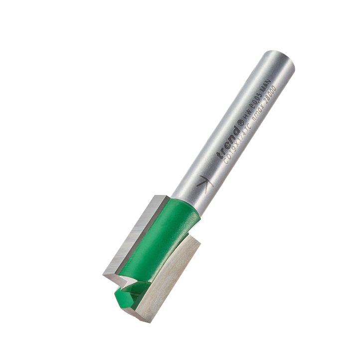 TREND - C019X1/4TC - Two Flute Cutter 12mm diameter