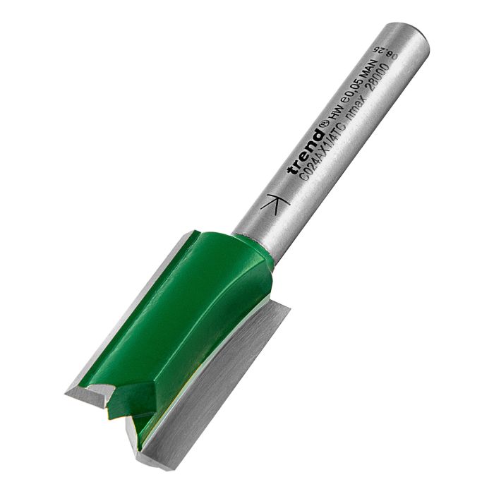 TREND - C024AX1/4TC - Two Flute Cutter 15.0mm diameter