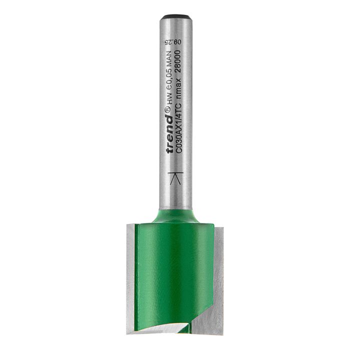 TREND - C030AX1/4TC - Two Flute Cutter 20.0mm diameter