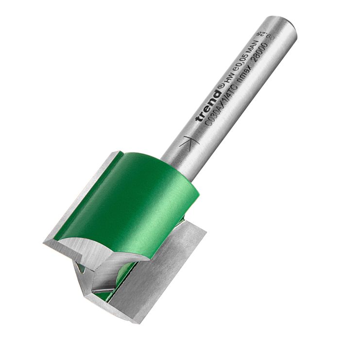TREND - C030AX1/4TC - Two Flute Cutter 20.0mm diameter