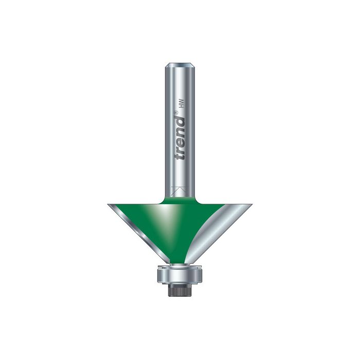 TREND - C049X1/4TC - Self guided chamfer angle=45 degrees x 12.7mm Cut