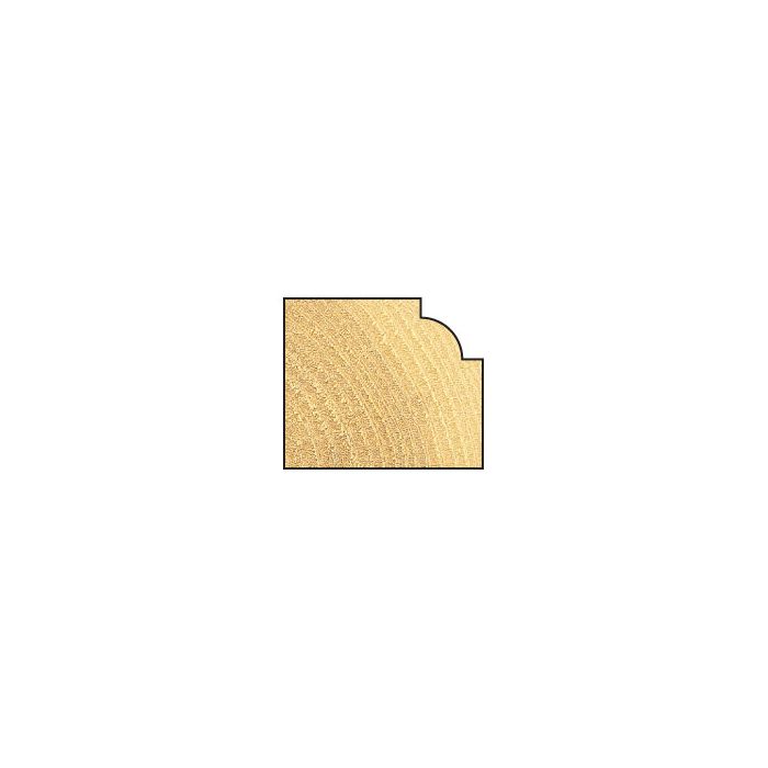 TREND - C074AX1/4TC - Rounding over 1.6mm radius x 7.9mm cut