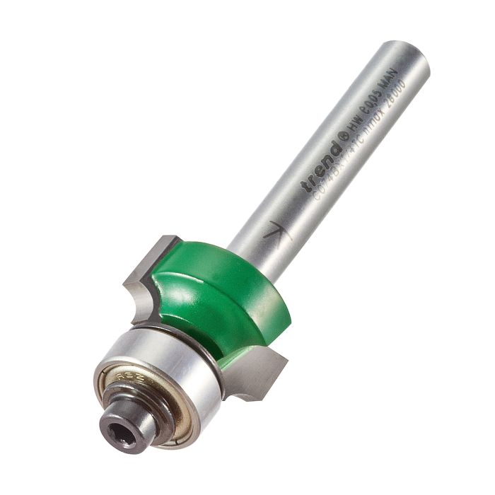 TREND - C074BX1/4TC - Rounding over 3.0mm radius x 9.5mm cut