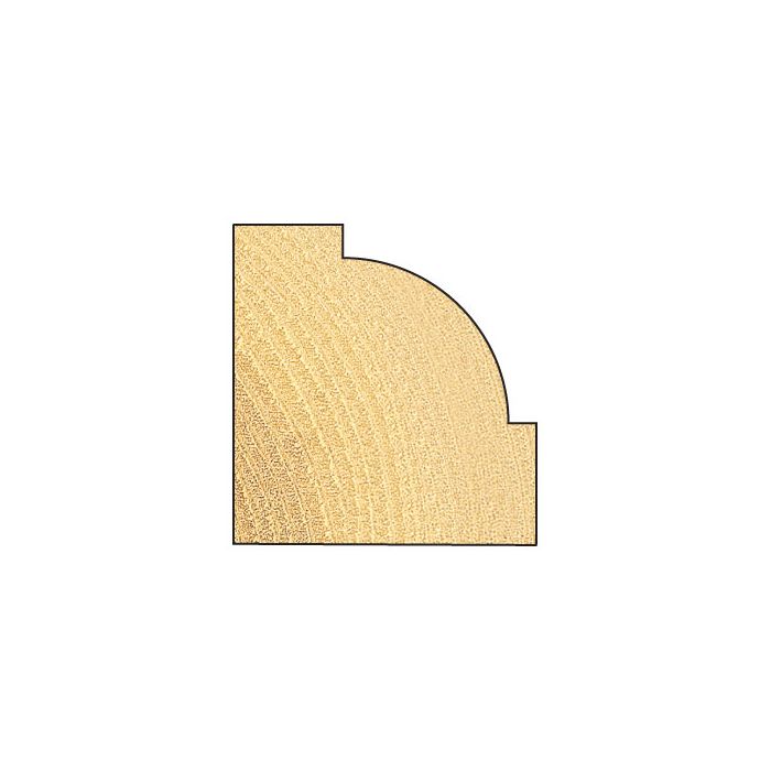 TREND - C079X1/4TC - Rounding over 12.7mm radius x 19.1mm cut