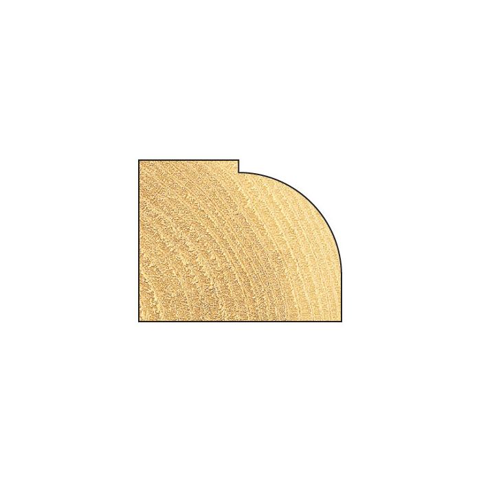 TREND - C079X1/4TC - Rounding over 12.7mm radius x 19.1mm cut