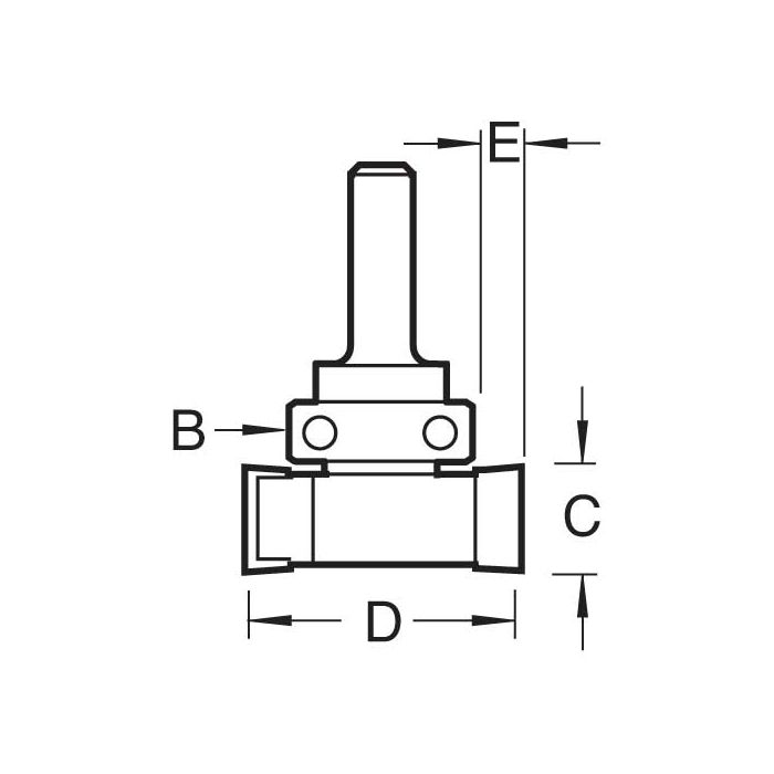 TREND - C209X1/4TC - Intumescent cutter 10mm x 24mm
