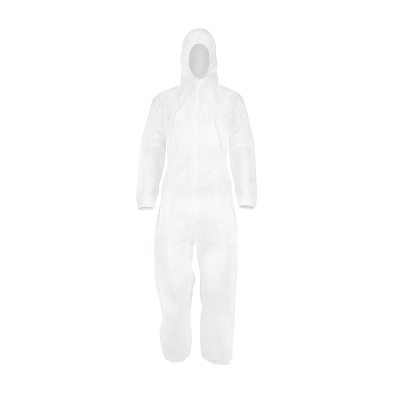 General Purpose Coverall - White Large - Dynamite Hardware