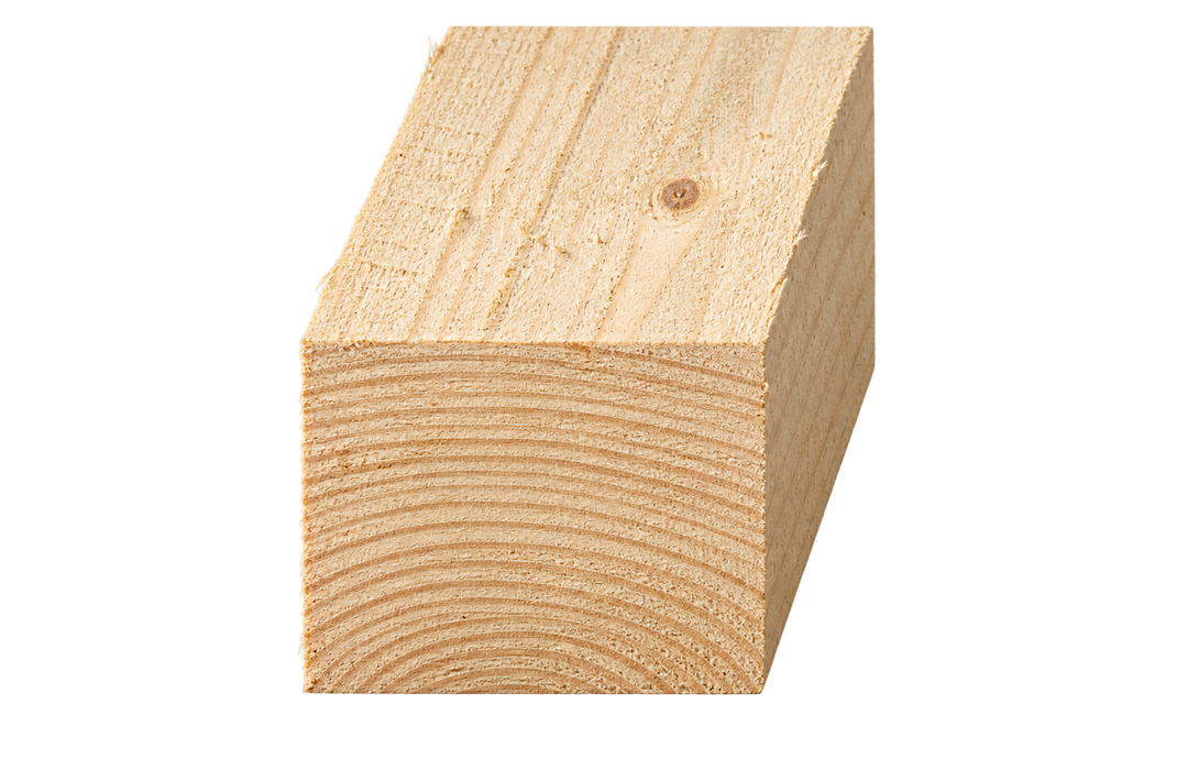 100mm × 75mm untreated timber section. Representative image; nominal dimensions.