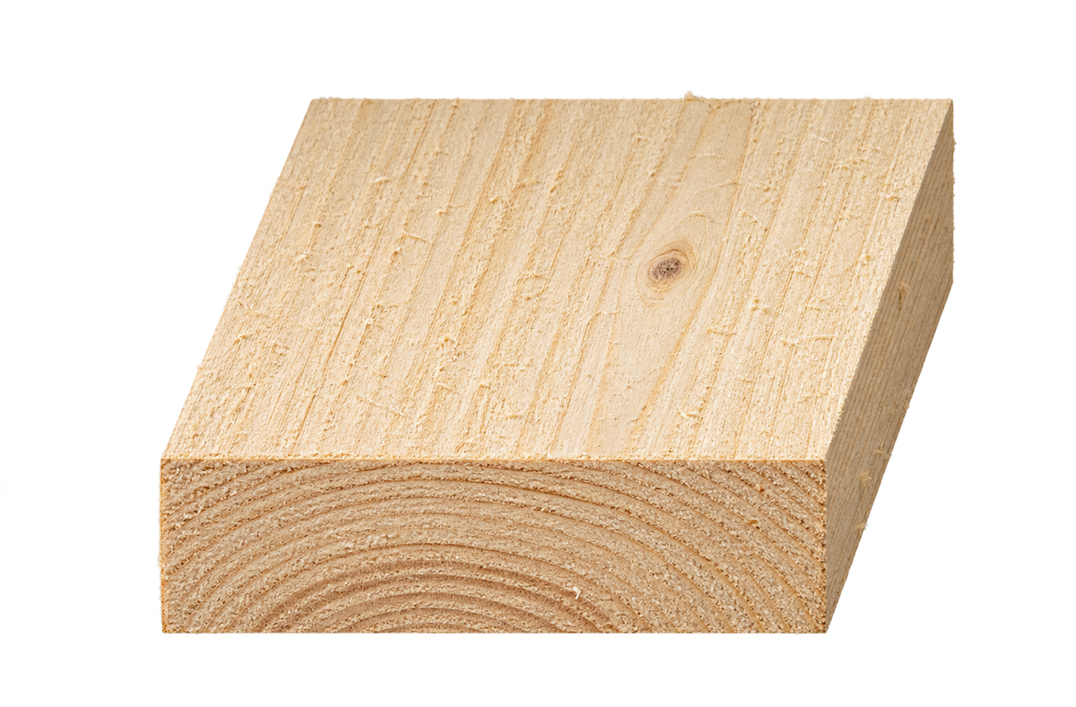 125mm × 35mm untreated timber section. Representative image; nominal dimensions.