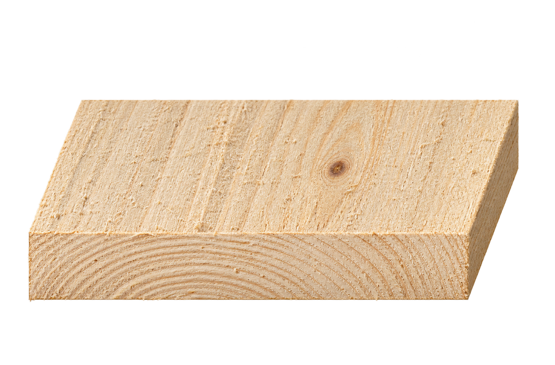 225mm × 35mm untreated timber section. Representative image; nominal dimensions.