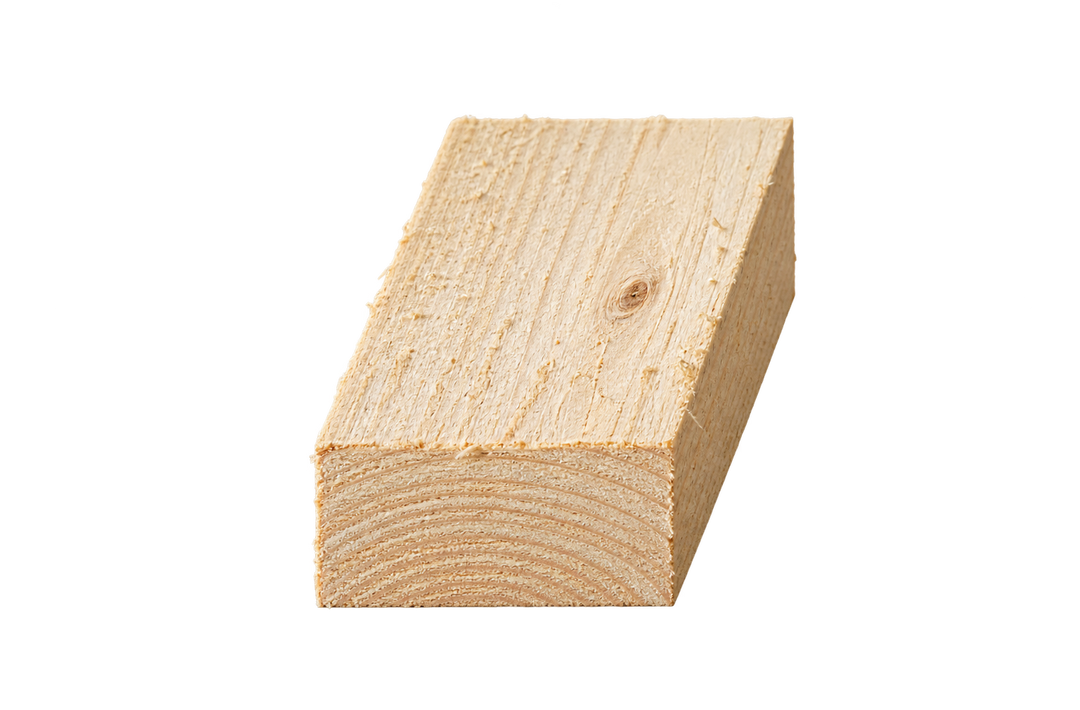 75mm × 35mm untreated timber section. Representative image; nominal dimensions.