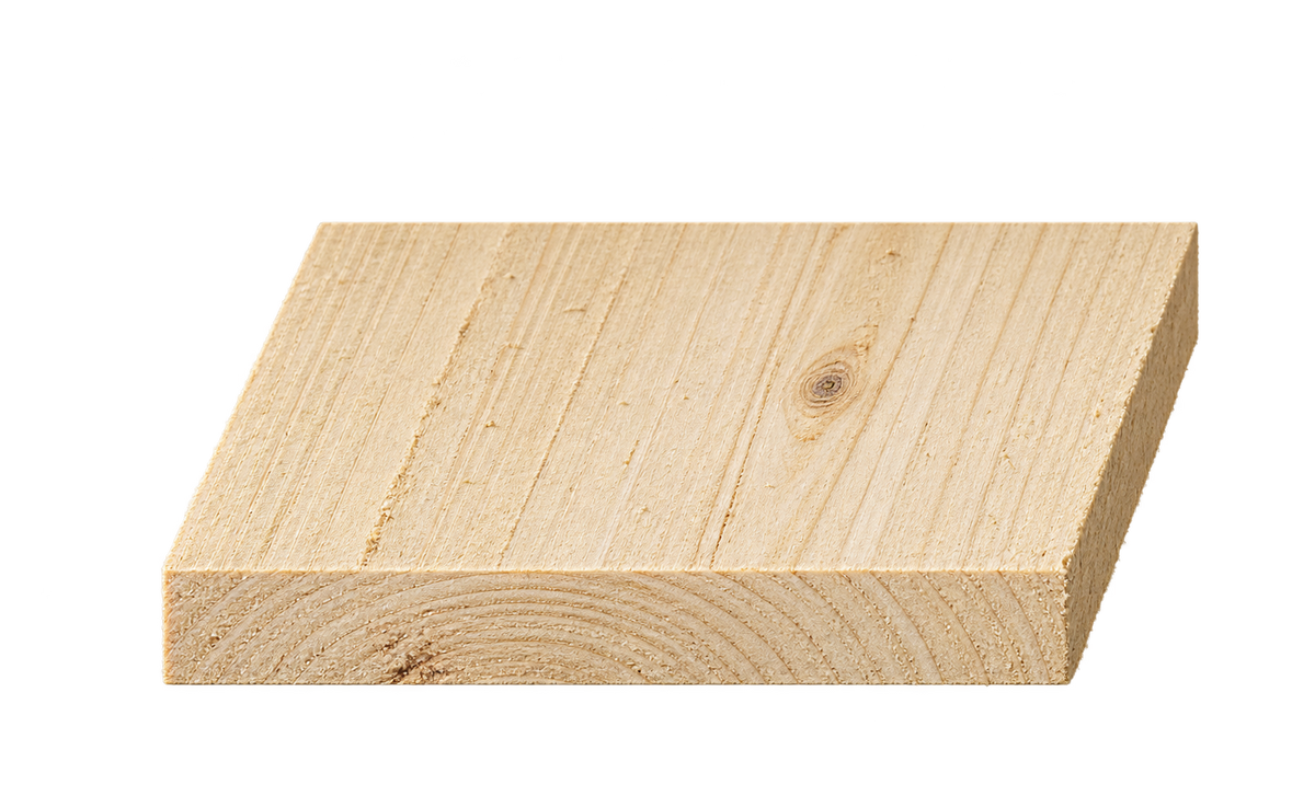 Rough timber cross-section, 175mm × 22mm