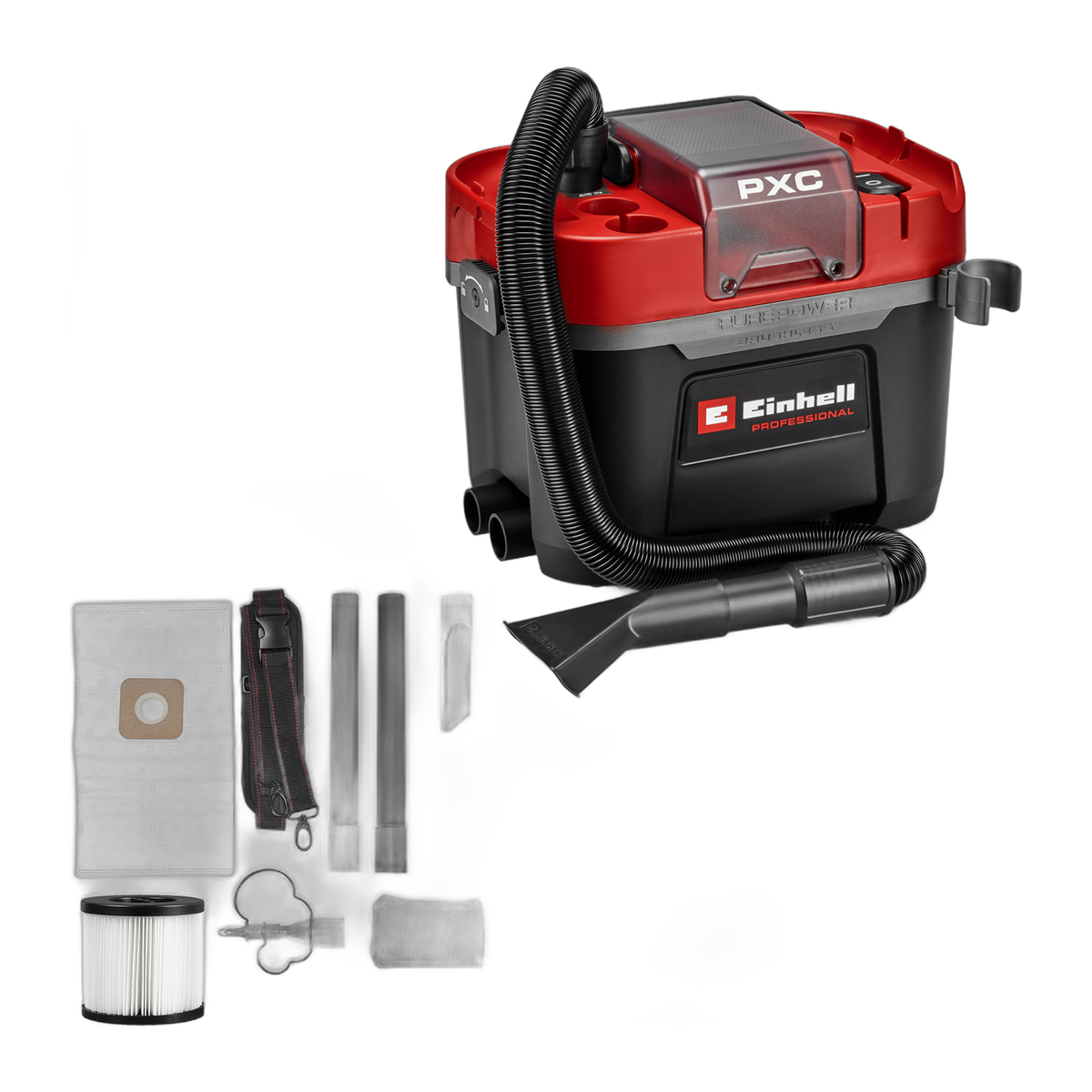 18V Cordless Brushless Wet & Dry Vacuum 10L L-Class – Body Only – Einhell TP-VC 18/10