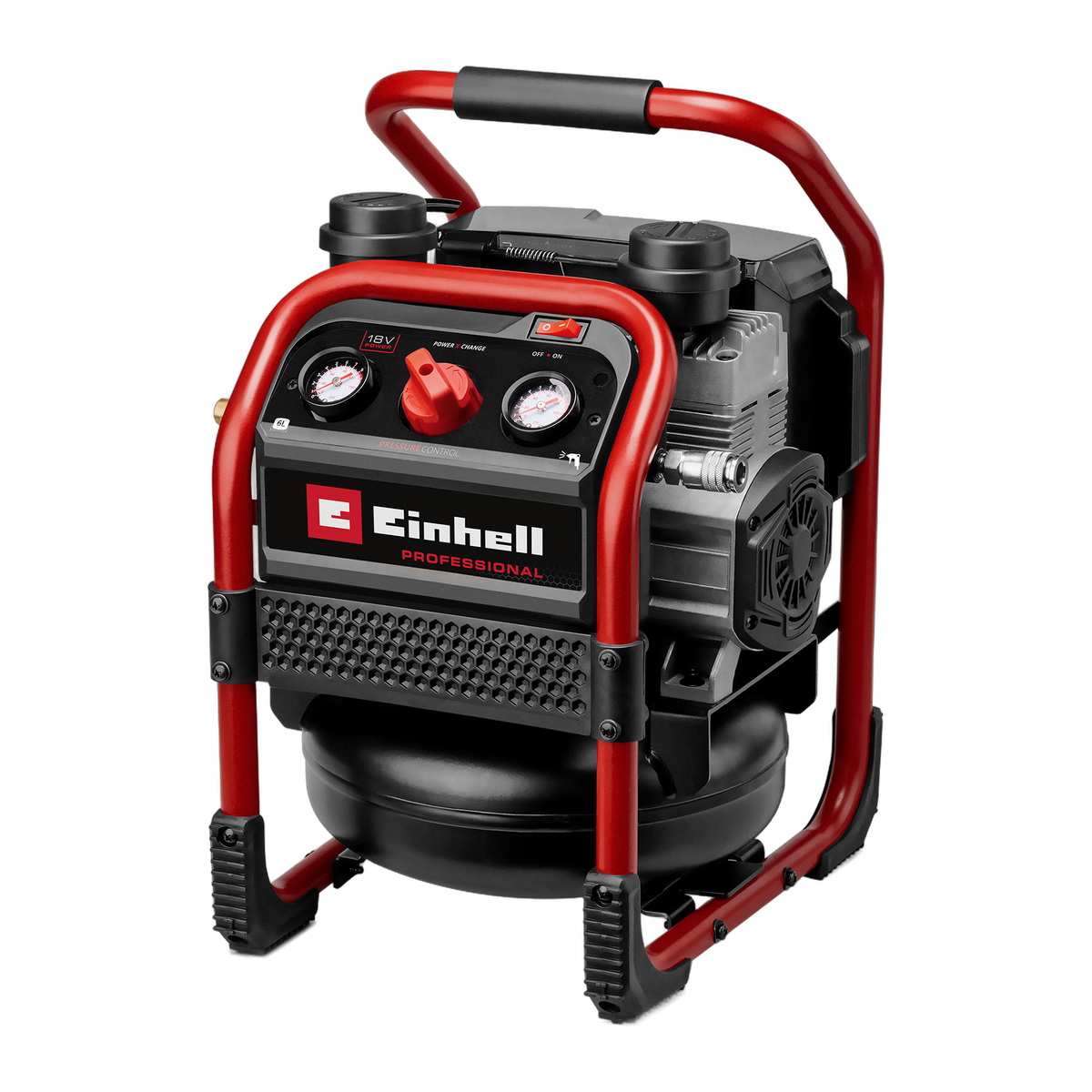 18V Cordless Silent Air Compressor 6L 8 Bar – Body Only – Einhell SILENZZO 18/160