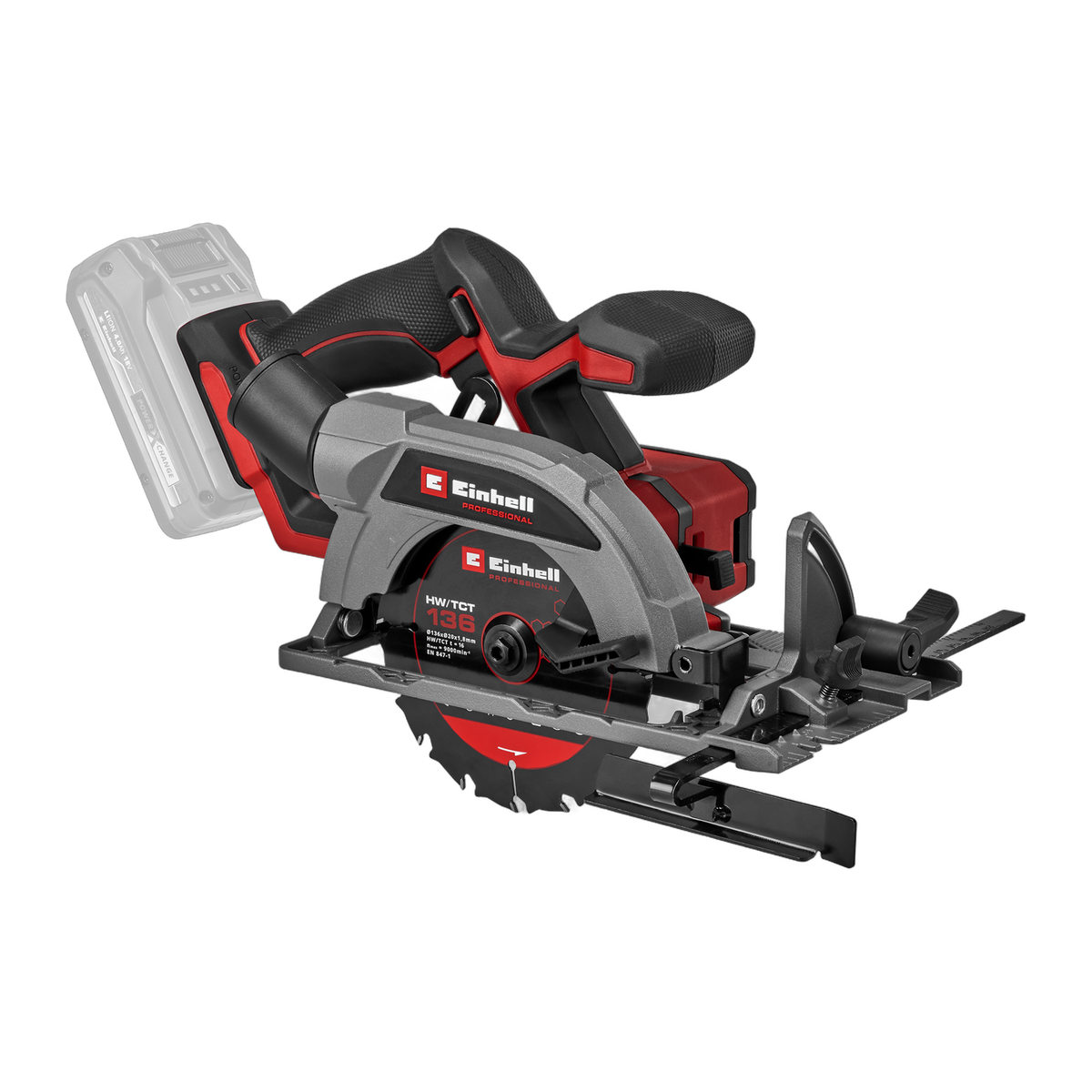 18V Cordless Brushless Compact Circular Saw 136mm – Body Only – Einhell TP-CS 18/136-C