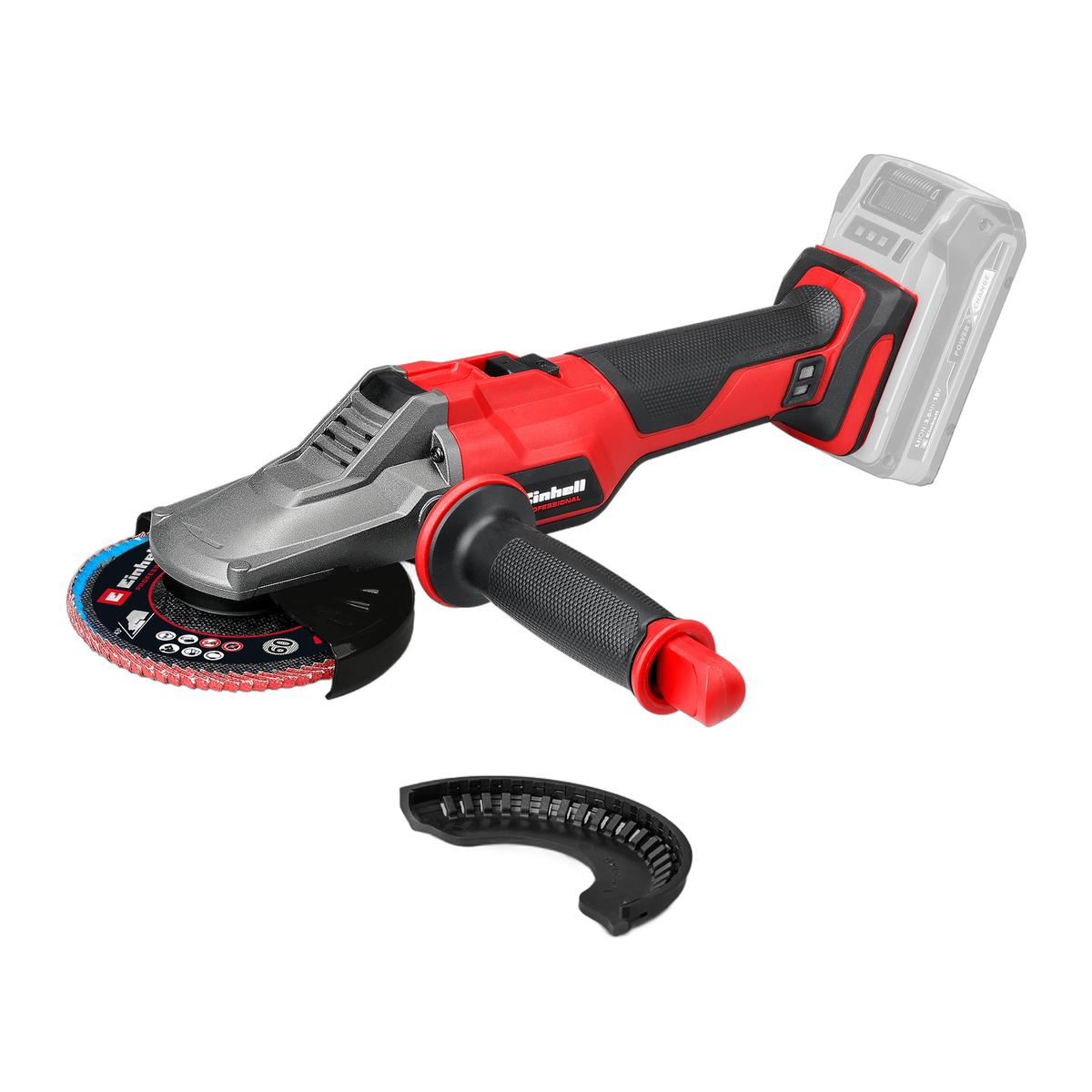 18V Cordless Brushless Flat-Head Angle Grinder 125mm – Body Only – Einhell TP-AG 18/125 F