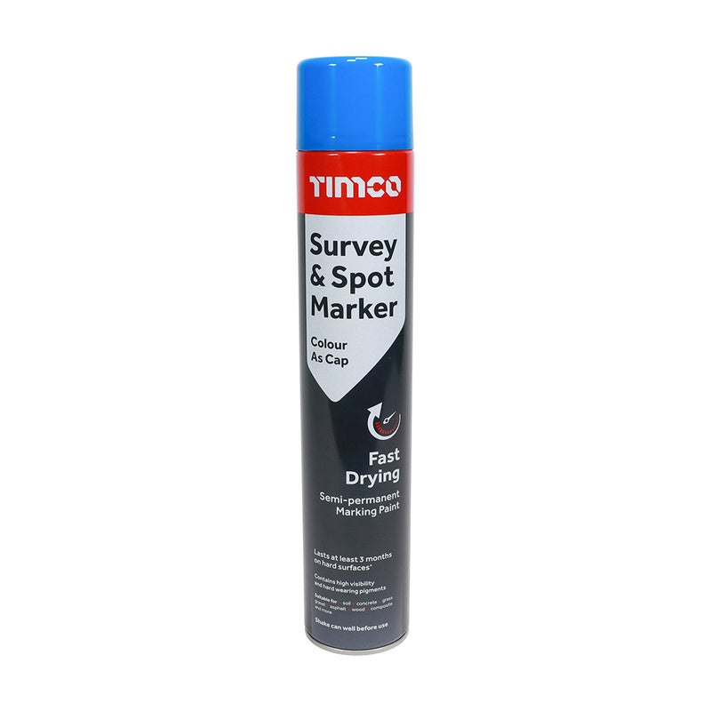 Timco Survey & Spot Marker - Blue 750ml