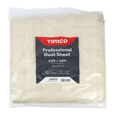 Timco Professional Dust Sheet 12ft x 12ft - Dynamite Hardware