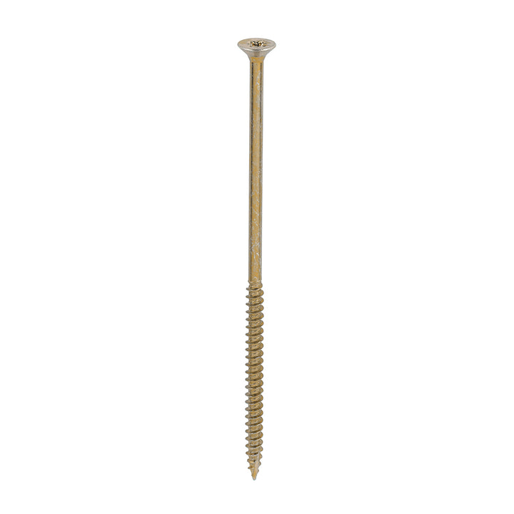 Timco Classic Multi-Purpose Screws - PZ - Double Countersunk - Yellow 6.0 x 150 (Pack 100) - Dynamite Hardware