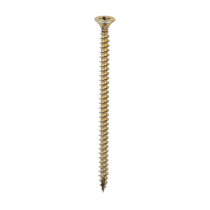 Timco Classic Multi-Purpose Screws - PZ - Double Countersunk - Yellow 5.0 x 50 (Pack 200) - Dynamite Hardware