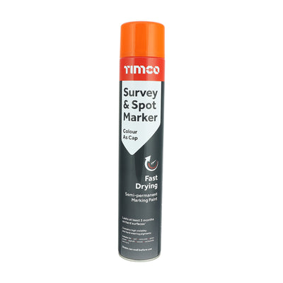 Timco Survey & Spot Marker - Orange 750ml - Dynamite Hardware