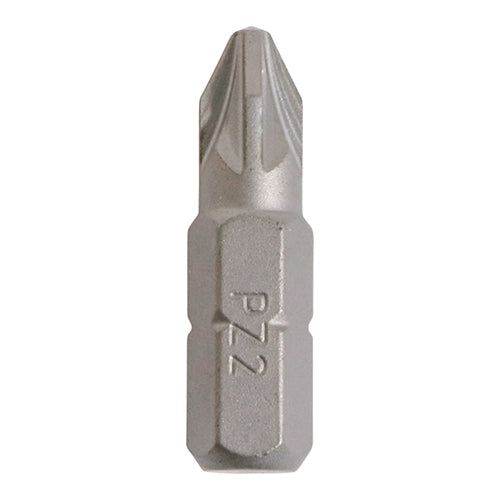 Timco Pozi Driver Bit - S2 Grey No.2 x 25 (100pcs)