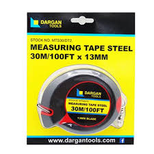 MEASURING TAPE STEEL 30M/100FT