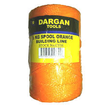 BUILDERS LINE 1/2 SPOOL ORANGE 360MTR