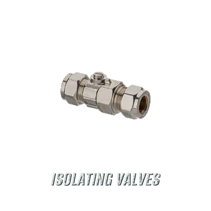 Isolating and Service Valves menu tile