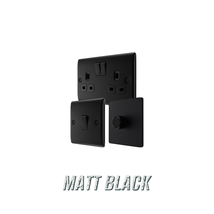 Matt Black Sockets & Switches menu tile