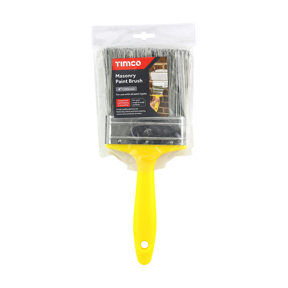 Masonry Paint Brush 100mm - Dynamite Hardware