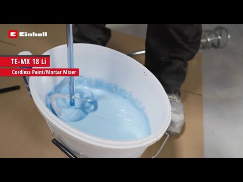 Einhell Power X-Change 18V Cordless Paint/Mortar Mixer - Bare